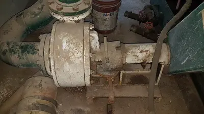 USED EMSCO F800 TRIPLEX MUD PUMP