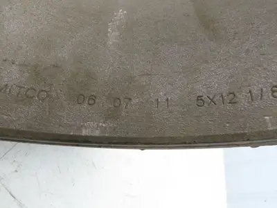 Super Solid 18x5x12-1/8 Forklift Tire Smooth Press-on Black