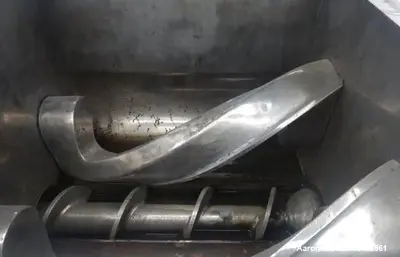 Used J.H. Day Stainless Steel Jacketed Mixtruder | 75 Gallon Working Capacity | 30+25 HP Hydraulics