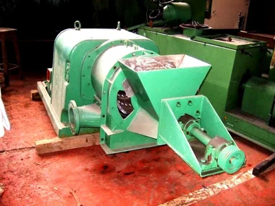 (2) Escher-Wyss P-3 2-stage pusher centrifuges, Hastelloy C.