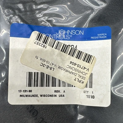 NEW Johnson Controls V-4710-604