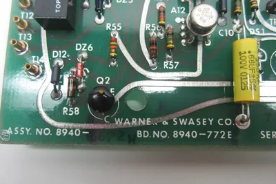 REMANUFACTURED WARNER & SWASEY 8940-772E PREAMPLIFIER 8940856E