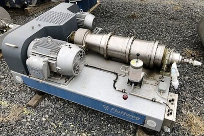 (2) Flottweg Z23-4/401 hybrid decanter centrifuges, 316SS.