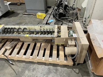 54" L x 6" Dia. Dual Screw Feeder