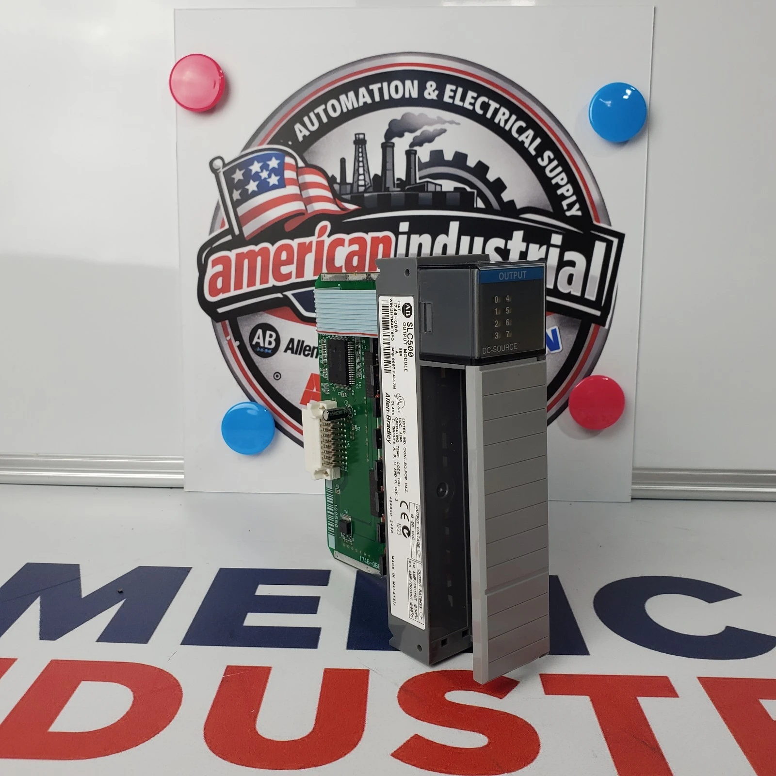 Used Allen-Bradley 1746-OB8 PLC Input & Output California US | American Industrial Supply Co. #1445086