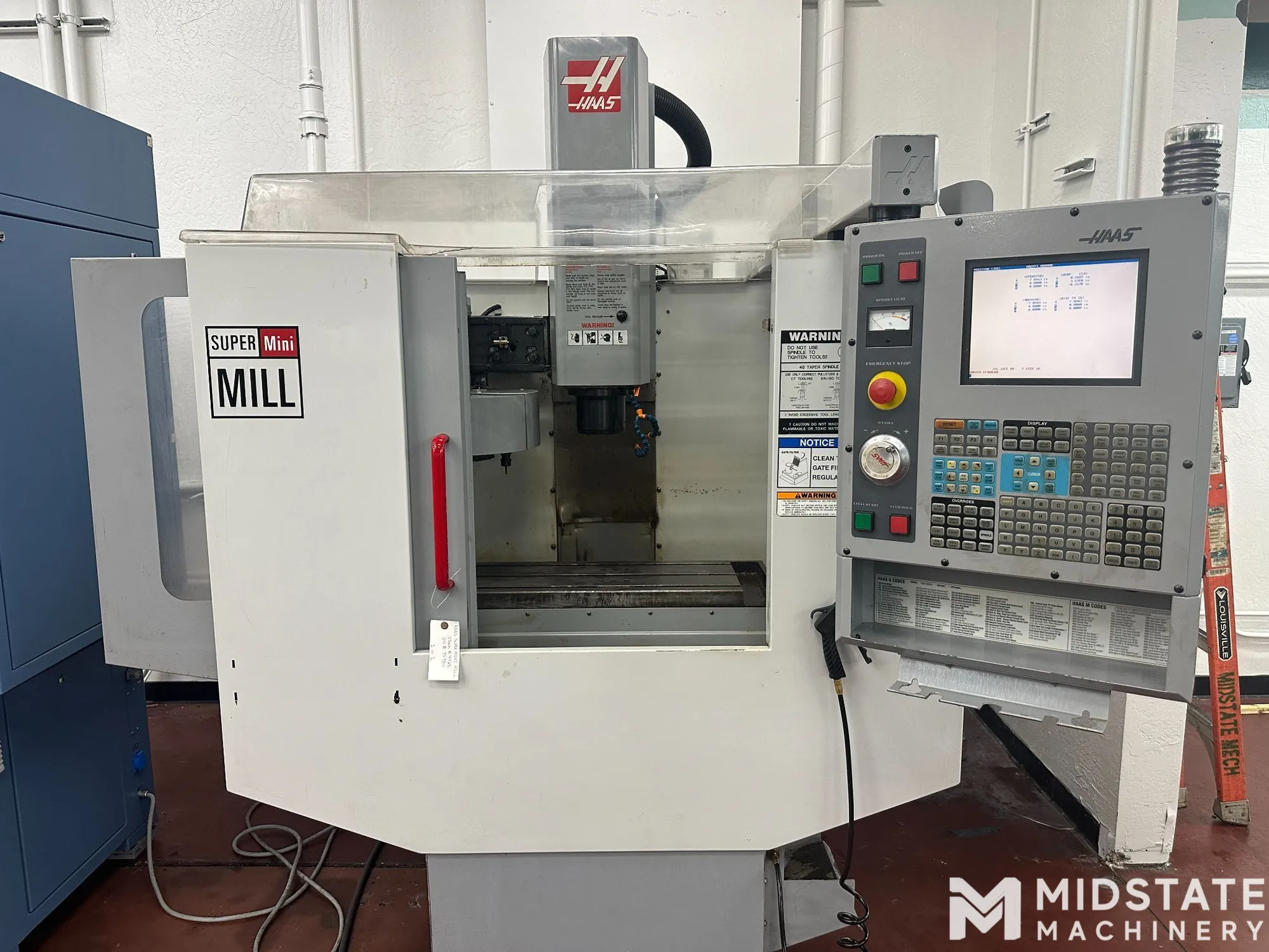 Haas Super Mini Mill Vertical Machining Center, New in 2004