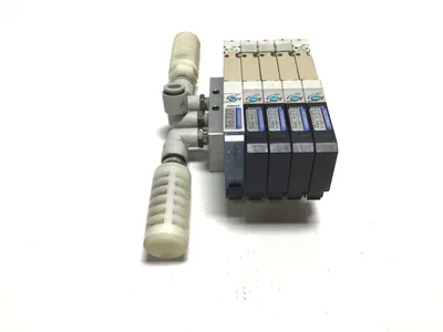 Koganei F10T1-CPL3 Manifold w/ Valves 0.2-0.7MPa 24VDC