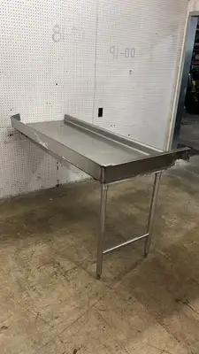 Used Falcon Restaurant Supply, Inc. Used 72" x 30" Stainless Steel Dish Table - GC Dishtables Illinois US | Falcon Restaurant Supply #1373533