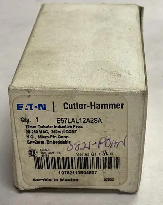 New | in-Stock CUTLER-HAMMER E57LAL12A2SA Proximity Sensors Ohio US | Surplus Asset Holdings #1206137