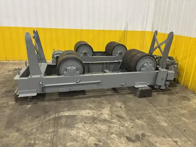 60/120 TON PANDJIRIS RANSOME HEAVY DUTY WELDING TANK TURNING ROLLS: STOCK #13350