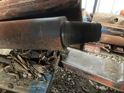 Used AFTERMARKET 4-3/5” X 63" CABLE TOOL DRILLING CHISEL BIT Drills Pennsylvania US | East West Machinery & Drilling #1417267