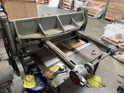 Used WYSONG 1252 Power Squaring Shears (Gauge) California US | MANUFACTURING SOLUTIONS #1411746