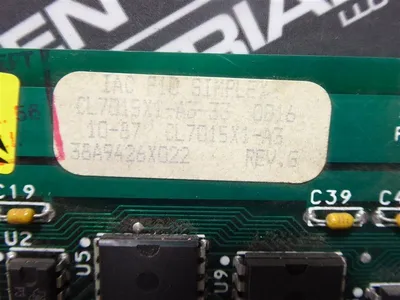 Fisher Rosemount CL7015X1-A3-33 Process I/O Board 38A9426X022 Rev. G Used