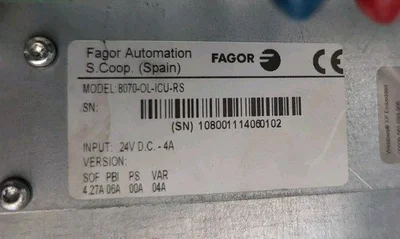 USED FAGOR 8070-OL-ICU-RS