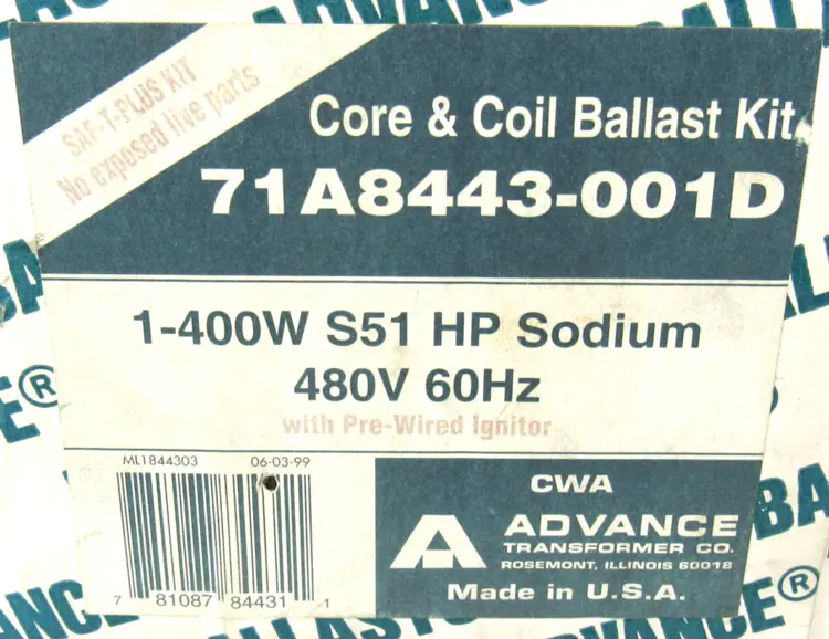Used PHILIPS ADVANCE 71A8443-001D Miscellaneous MRO | Industrial Parts R Us Inc. #381287