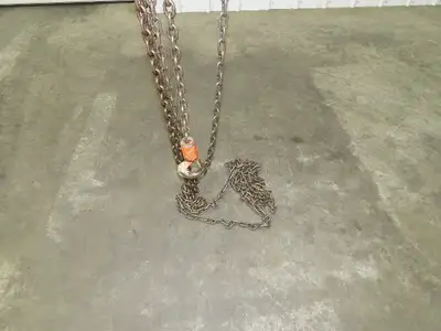CM Cyclone 1 Ton 2000Lb Manual Chain Fall Hand Hoist 20' 5" Lift