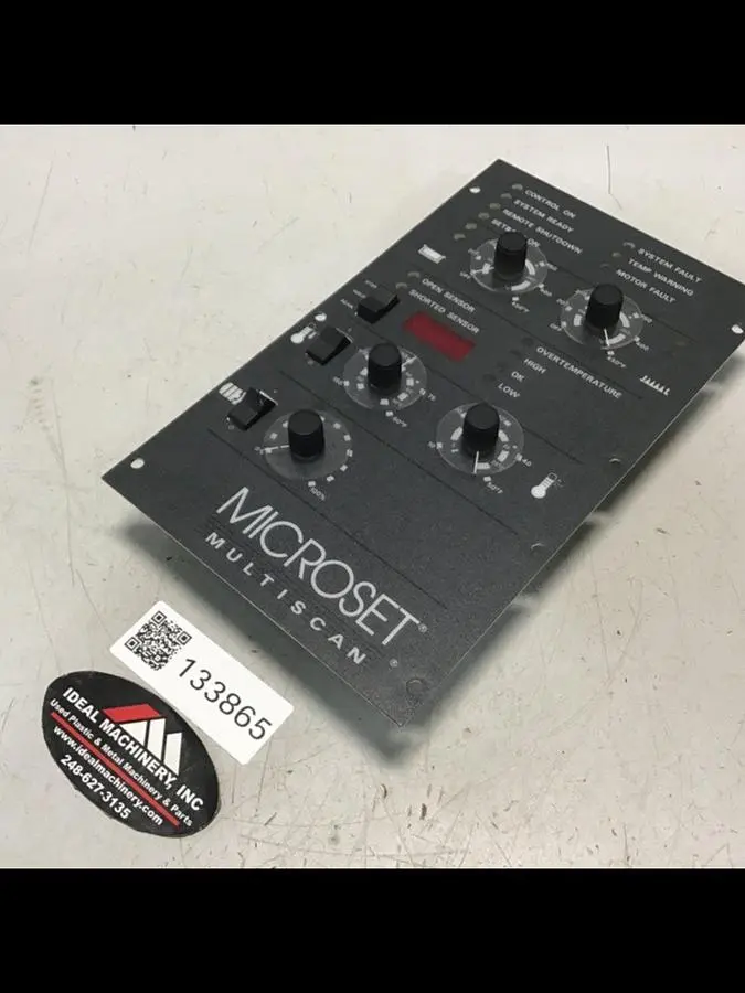 USED MICROSET MULTISCAN PANEL
