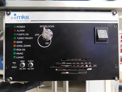 MKS Micro Vision2 Gas Analyzer Assembly Pfeiffer SplitFlow80 Vacuum AS-IS