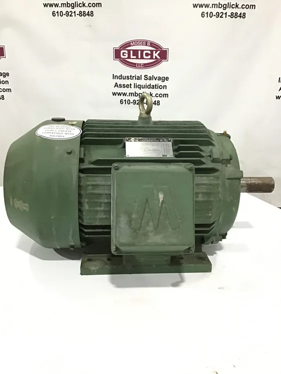 Used BRAND/MANUFACTURER: WEG _UNKNOWN_ A.C. Motors Pennsylvania US | Moses B Glick #990268