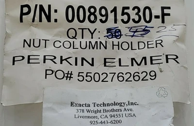 NEW Perkin Elmer 00891530