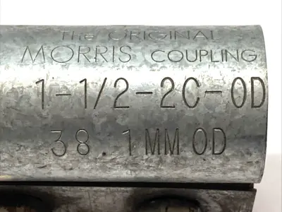 USED MAVERICK INDUSTRIAL SALES COMPRESSION COUPLING 2‑BOLT LOT OF 2