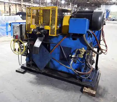 50 Ton x 2-1/2″ TISHKEN 4-Post Cut-Off Press