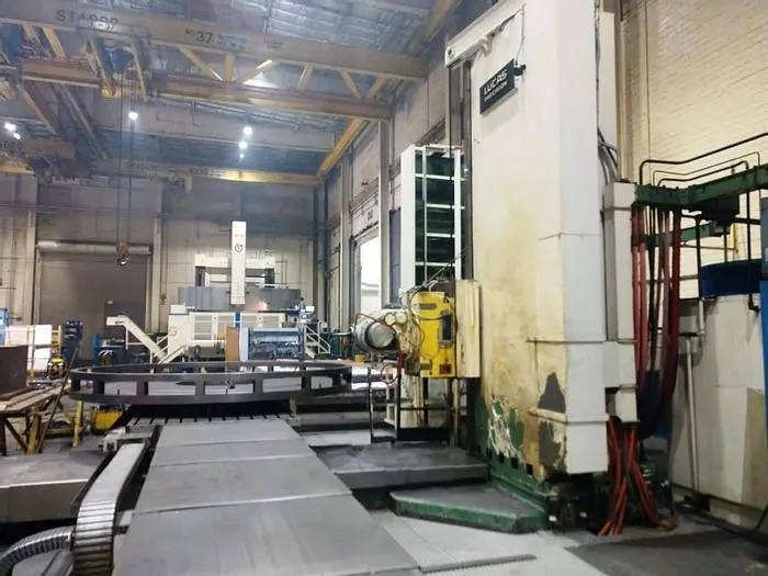 Used LUCAS 40T Horizontal Table Type Boring Mills California US | OPINCAR MACHINERY #300894