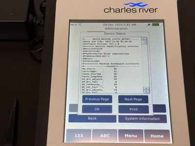 Used Charles River PTS150 Spectrophotometers Missouri US | BioLabTek #1301149