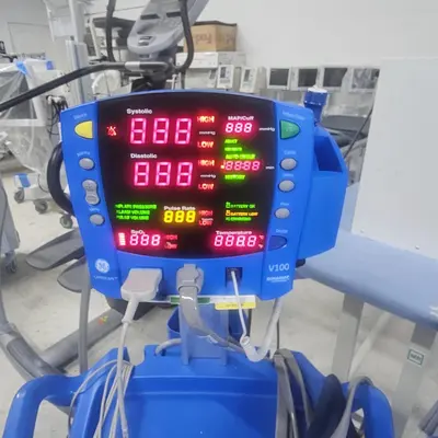 Used GE GE Carescape V100 Dinamap Patient Vital Sign Monitor SpO2 Blood Pressure Temp Patient Monitors Texas US | PT Medical Technologies #1458950