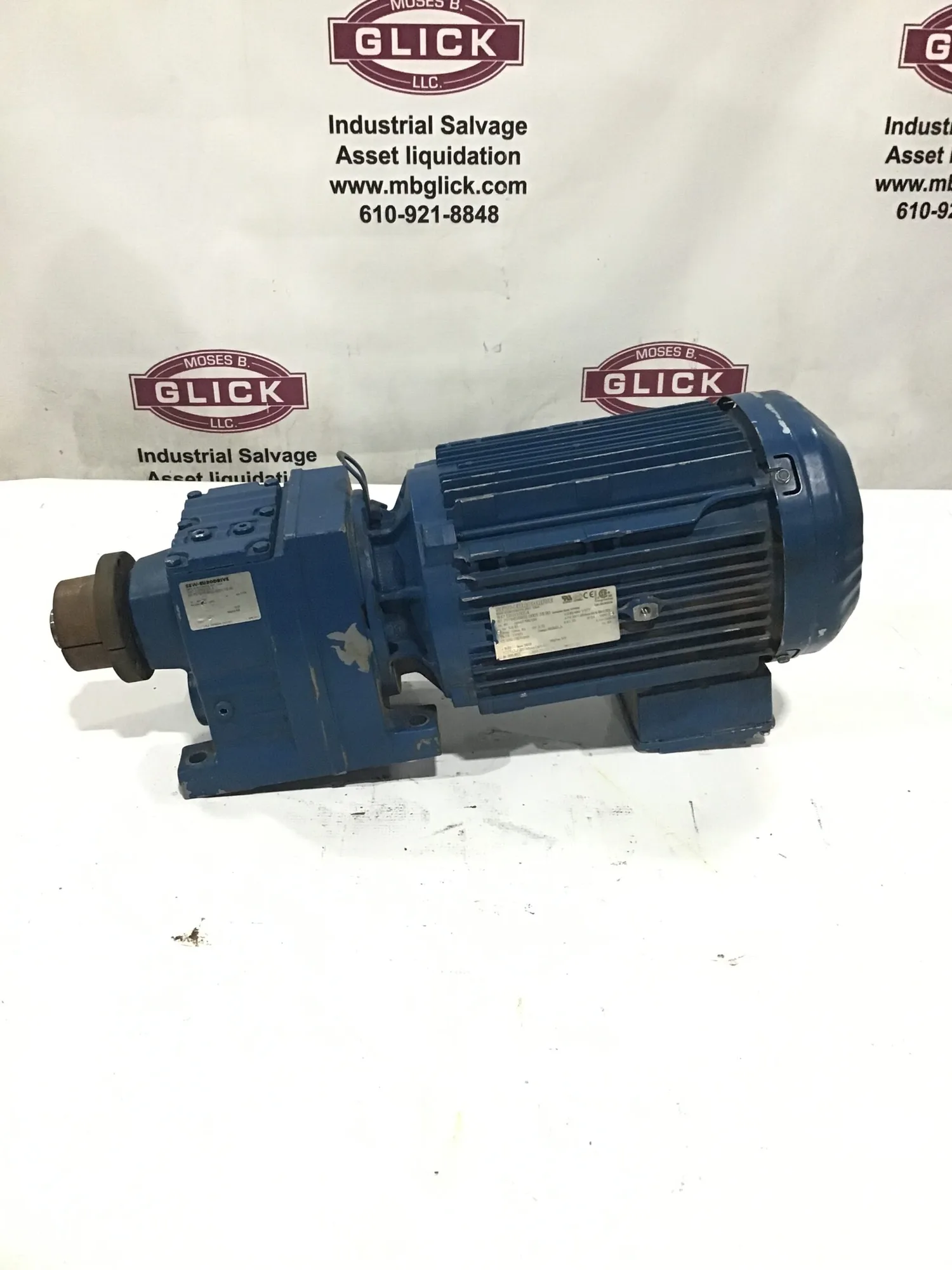 Sew-Eurodrive R47 DRN100L4 Gearmotor 3PH 5HP