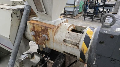 3.5" PTI Extruder, Model 3500 30:1 L/D Ratio Air Cooled Barrel