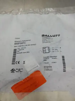 Balluff BMF 214K-PS-C-2A-SA2-S4-00,3 Magnetic Sensor BMF00FC. 5E-4