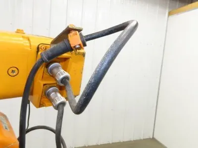 Harrington NER005LD 1/2 Ton Electrc Chain Hoist 14/5 FPM 2 Speed 12' Lift 3 PH