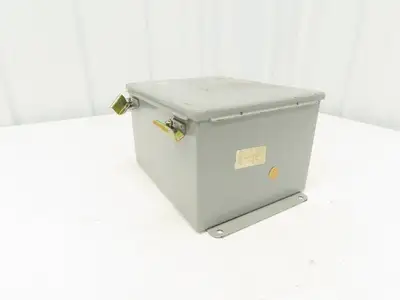Hoffman A-10086CH Electrical Enclosure JIC Switch Panel Box 10x8x6" Wall Mount