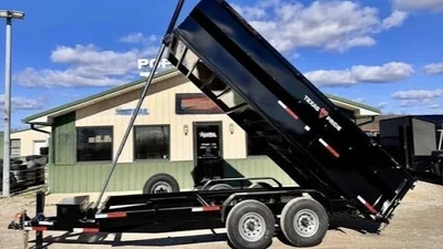 USED 2025 Texas Pride Trailers DT71616KGN
