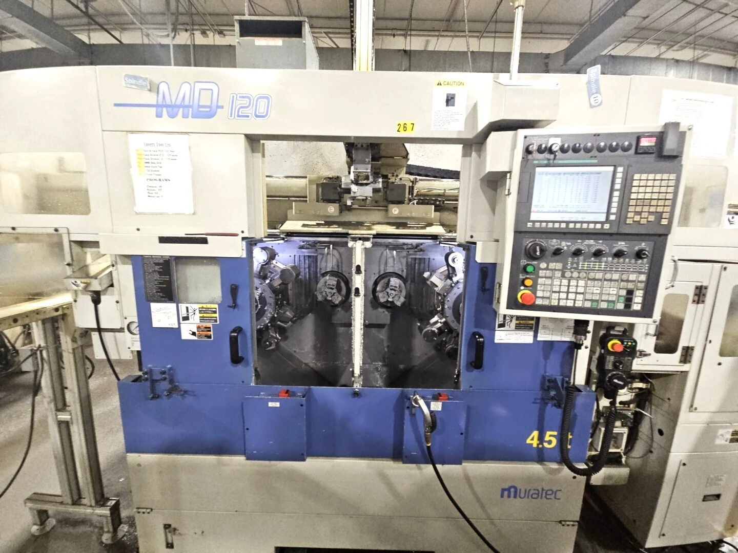 Used 2011 MURATEC MD-120G CNC 3-Axis Turning Centers | Murphy