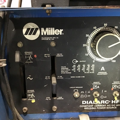 Miller DIALARC HF Constant Current AC/DC ARC Welding Power Source