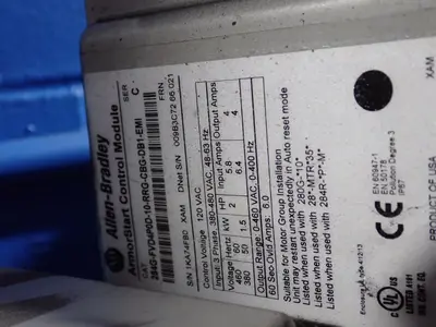 USED ALLENBRADLEY 284GFVD4P0D10RRGCBGDB1EMI
