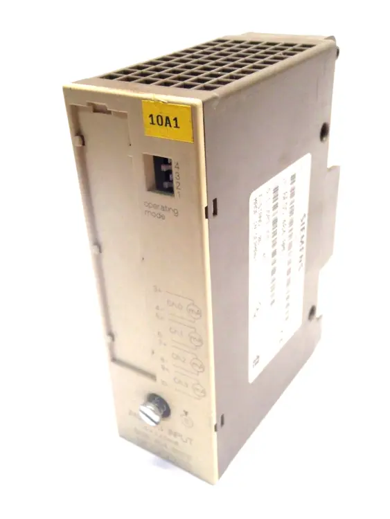 Used SIEMENS SIMATIC S5 ANALOG INPUT MODULE, ISOLATED PLC Input & Output | Maverick Industrial Sales #1111560