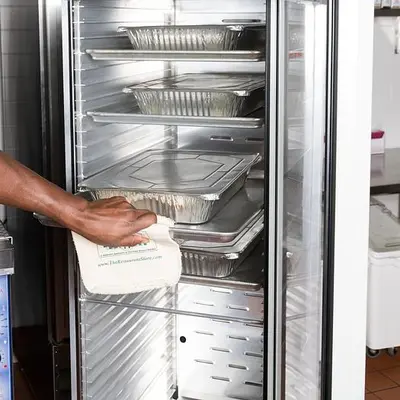 Full size heated -  uninsulated holding - proofing cabinet with clear door