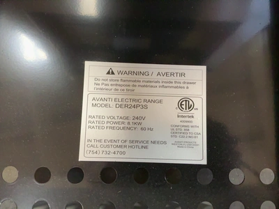 Used AVANTI DER24P3S Commercial Ranges Michigan US | Miedema Asset Management Group #1761128