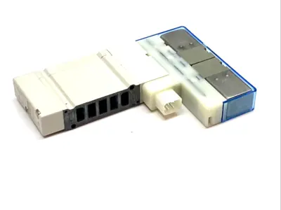 USED SMC 5‑PORT SOLENOID VALVE