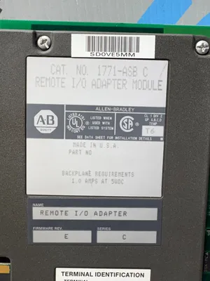 Allen-Bradley 1771-ASB SER. C REV. E PLC Input & Output Modules | ESS Industrial Equipment Sales (5)