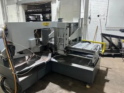 13" X 18" HYDMECH MODEL S-20A AUTOMATIC FEED HORIZONTAL BAND SAW