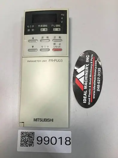 Used MITSUBISHI FR-PU03 Interface Monitors Michigan US | Ideal Machinery #1228761