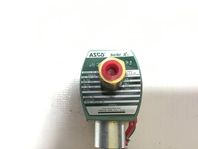 Asco 8345G1 Red Hat Solenoid Valve 3 Way 1/4″ Pipe 10.1 Watts 10-150PSI