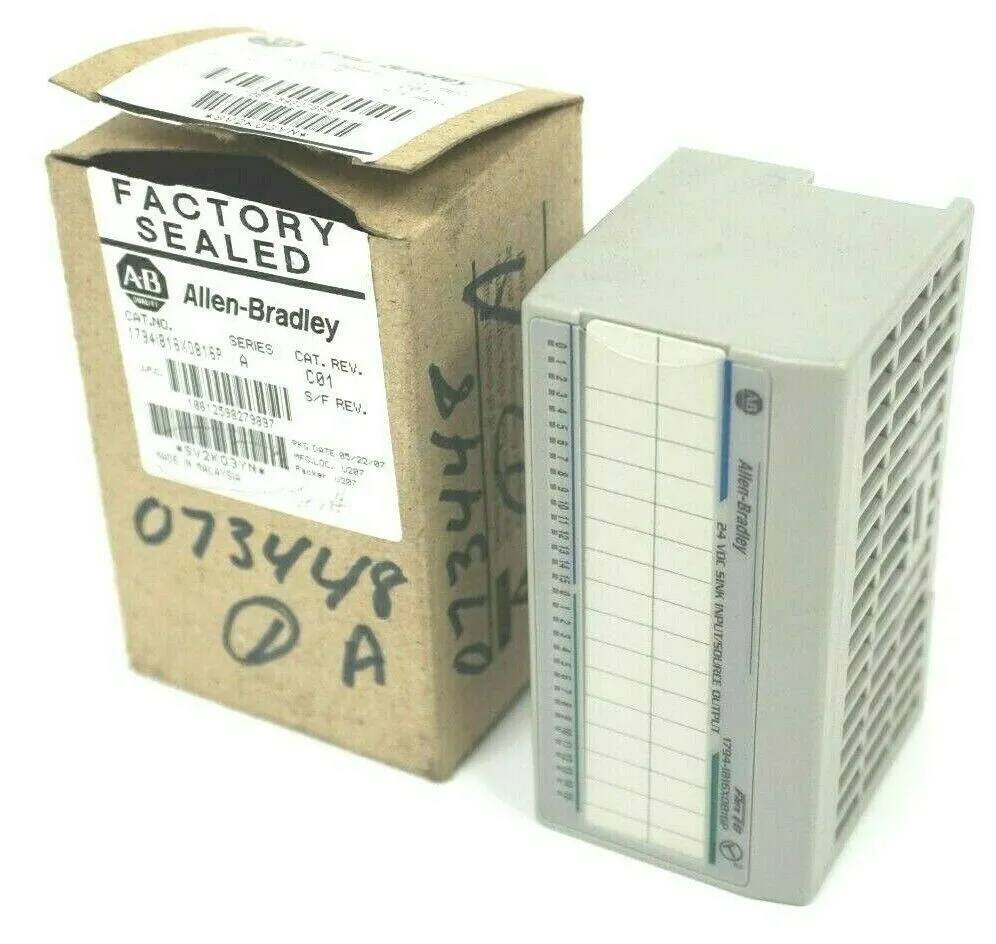 NEW ALLEN BRADLEY 1794-IB16X0B16P I/O INPUT OUTPUT MODULE 1794IB16X0B16P