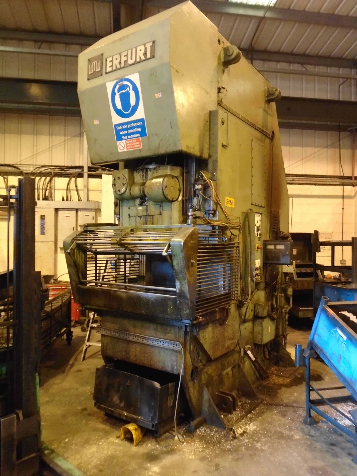 Erfurt 400ton C frame