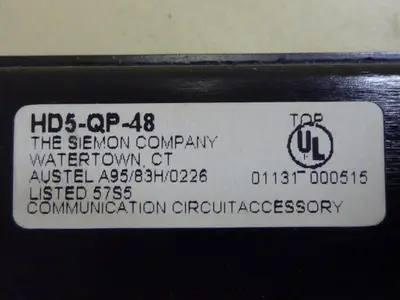 USED SIEMON HD5-QP-48