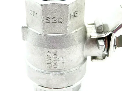 NEW SHARPE VALVES CF8M CONTROL VALVE